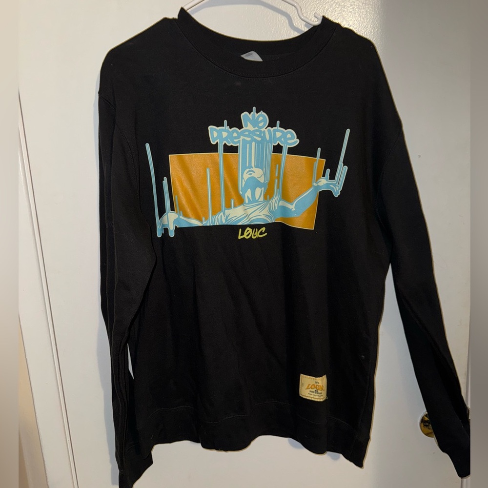 NWOT Logic No Pressure Crewneck Sweatshirt